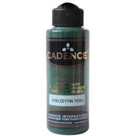 Cadence 5100 Zeytin Yeşili 120 ml Akrilik Boya