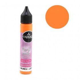 Cadence 552 A.Turuncu Renkli İnciler Boncuk Boya