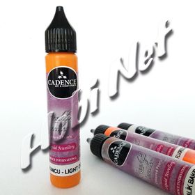 Cadence 552 A.Turuncu Renkli İnciler Boncuk Boya
