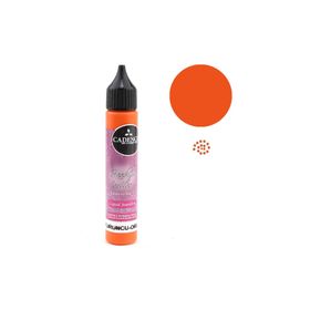 Cadence 553 Turuncu Renkli İnciler 25 ml Boncuk Boya