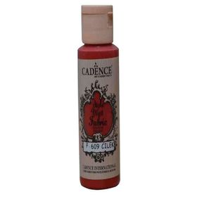 Cadence 609 Çilek Kırmızı 59 ml Kumaş Boyası