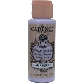 Cadence 641 P.menekşe 59 ml Style Mat Kumaş Boyası