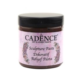 Cadence 6879 Koyu Kahve 250 ml Sculpture Rölyef Pasta