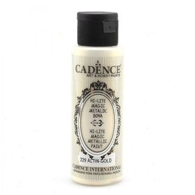 Cadence 70 Altın Metalik Cam ve Porselen Boyası