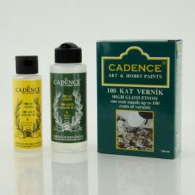 Cadence 70 ml + 120 ml 100 Kat Parlak Vernik