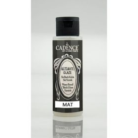 Cadence 70 ml Mat Ultimate Glaze Kalın Sır Vernik