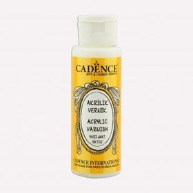 Cadence 70 ml Yarımat Su Bazlı Akrilik Vernik