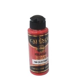 Cadence 7550 500 ml Çilek Kırmızı Premium Akrilik