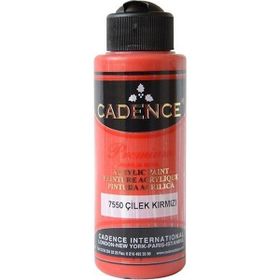 Cadence 7550 500 ml Çilek Kırmızı Premium Akrilik