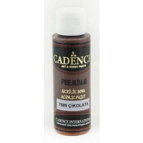 Cadence 7585 Premium Çikolata 70 ML Akrilik Boya