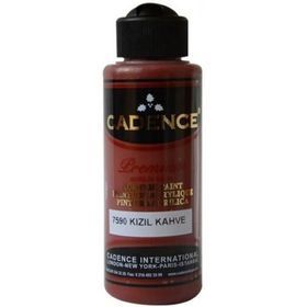 Cadence 7590 Kızıl Kahve 120 ml Akrilik Boya