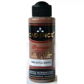 Cadence 7595 Premium Sütlü Kahve 120 ML Akrilik Boya
