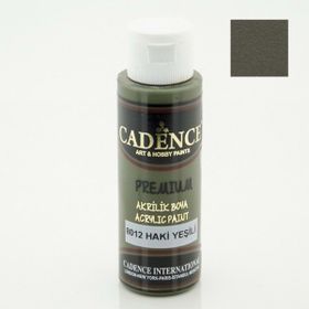 Cadence 8012 500 ml Haki Yeşili Premium Akrilik