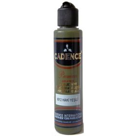 Cadence 8012 Haki Yeşili 120 ml Akrilik Boya