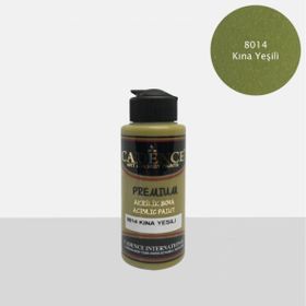 Cadence 8014 Kına Yeşili 120 ml Akrilik Boya