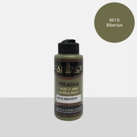 Cadence 8016 Biberiye Yeşil 120 ml Akrilik Boya