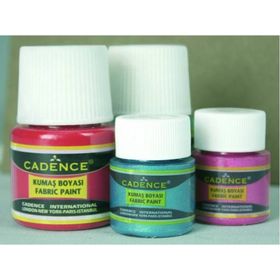Cadence 802 İnci 45 ml Metalik Kumaş Boyası