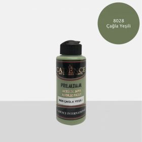 Cadence 8028 Çağla Yeşili 120 ml Akrilik Boya