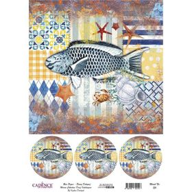 Cadence 851 Pirinç Dekupaj Kağıdı