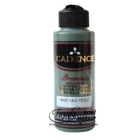 Cadence 9006 Yağ Yeşili 120 ml Akrilik Boya