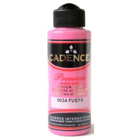 Cadence 9034 Premium Fuşya 120 ml Akrilik Boya