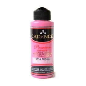 Cadence 9034 Premium Fuşya 120 ml Akrilik Boya
