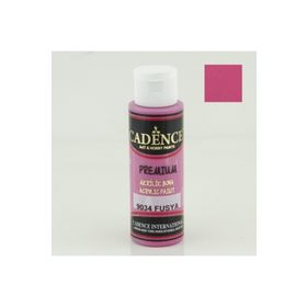 Cadence 9034 Premium Fuşya 70 ml Akrilik Boya