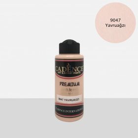 Cadence 9047 Yavruağzı Yarı Mat 120 ml Akrilik Boya