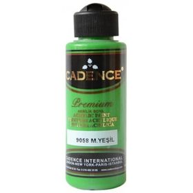 Cadence 9058 M Yeşil 120 ml Akrilik Boya