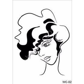 Cadence A4 Woman Collection WC-02 Stencil Şablon