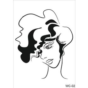 Cadence A4 Woman Collection WC-02 Stencil Şablon