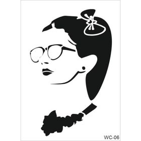 Cadence A4 Woman Collection WC-06 Stencil Şablon