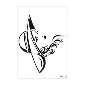 Cadence A4 Woman Collection WC-10 Stencil Şablon