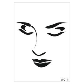 Cadence A4 Woman Collection WC-11 Stencil Şablon