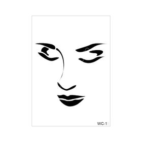 Cadence A4 Woman Collection WC-11 Stencil Şablon