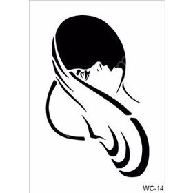 Cadence A4 Woman Collection WC-14 Stencil Şablon