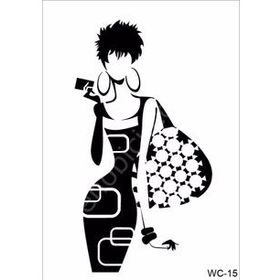 Cadence A4 Woman Collection WC-15 Stencil Şablon
