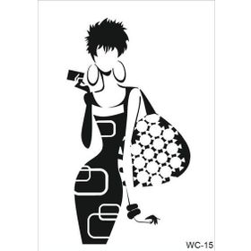 Cadence A4 Woman Collection WC-15 Stencil Şablon