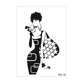 Cadence A4 Woman Collection WC-15 Stencil Şablon