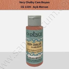 Cadence Açık Mercan Very Chalky Enamel Cam 59ml Seramik Boya