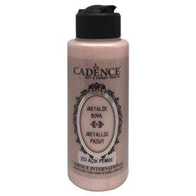 Cadence Açık Pembe 120ml Metalik Boya
