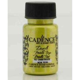 Cadence Açık Yeşili Dora 50ml Metalik Boya