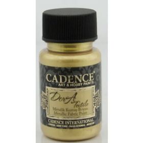 Cadence Altın Dora Metalik 50ml Kumaş Boyası