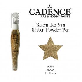 Cadence Altın Toz Sim Boya Kalem