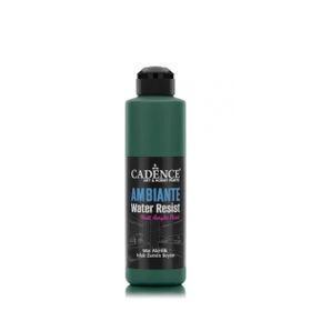 Cadence Ambiante AW 14 Zümrüt Yeşili 250 ml Islak Zemin Boyası+10 gr Katalizor