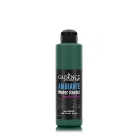 Cadence Ambiante AW 14 Zümrüt Yeşili 250 ml Islak Zemin Boyası+10 gr Katalizor