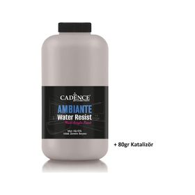 Cadence Ambiante AW 19 Vizon Gri 2000 ml Islak Zemin Boyası+80 gr Katalizor