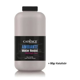 Cadence Ambiante AW 19 Vizon Gri 2000 ml Islak Zemin Boyası+80 gr Katalizor