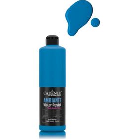Cadence Ambiante AW42 Royal Mavi 500 ml Islak Zemin Boyası+20 gr Katalizor