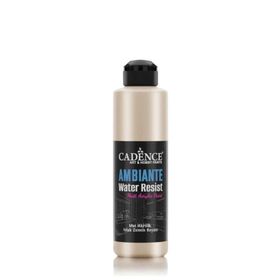 Cadence Ambiante AWM02 Platin 250 ml Metalik Islak Zemin Boyası ve 10 gr Katalizör